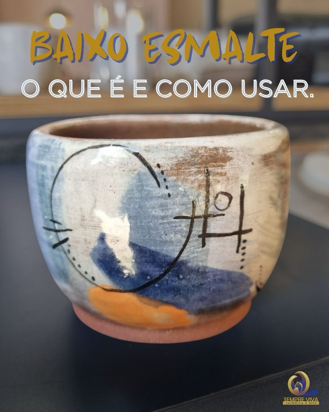 Conteúdo do estúdio Sempre Viva sobre cerâmica